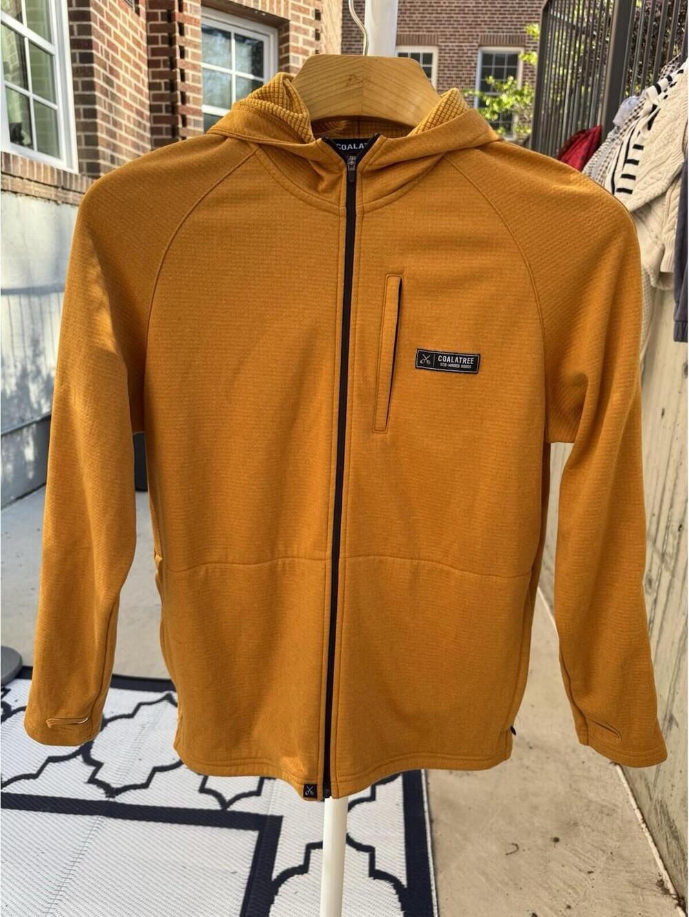 coalatree Baseline hoodie Full Zip Men’s Sz Small